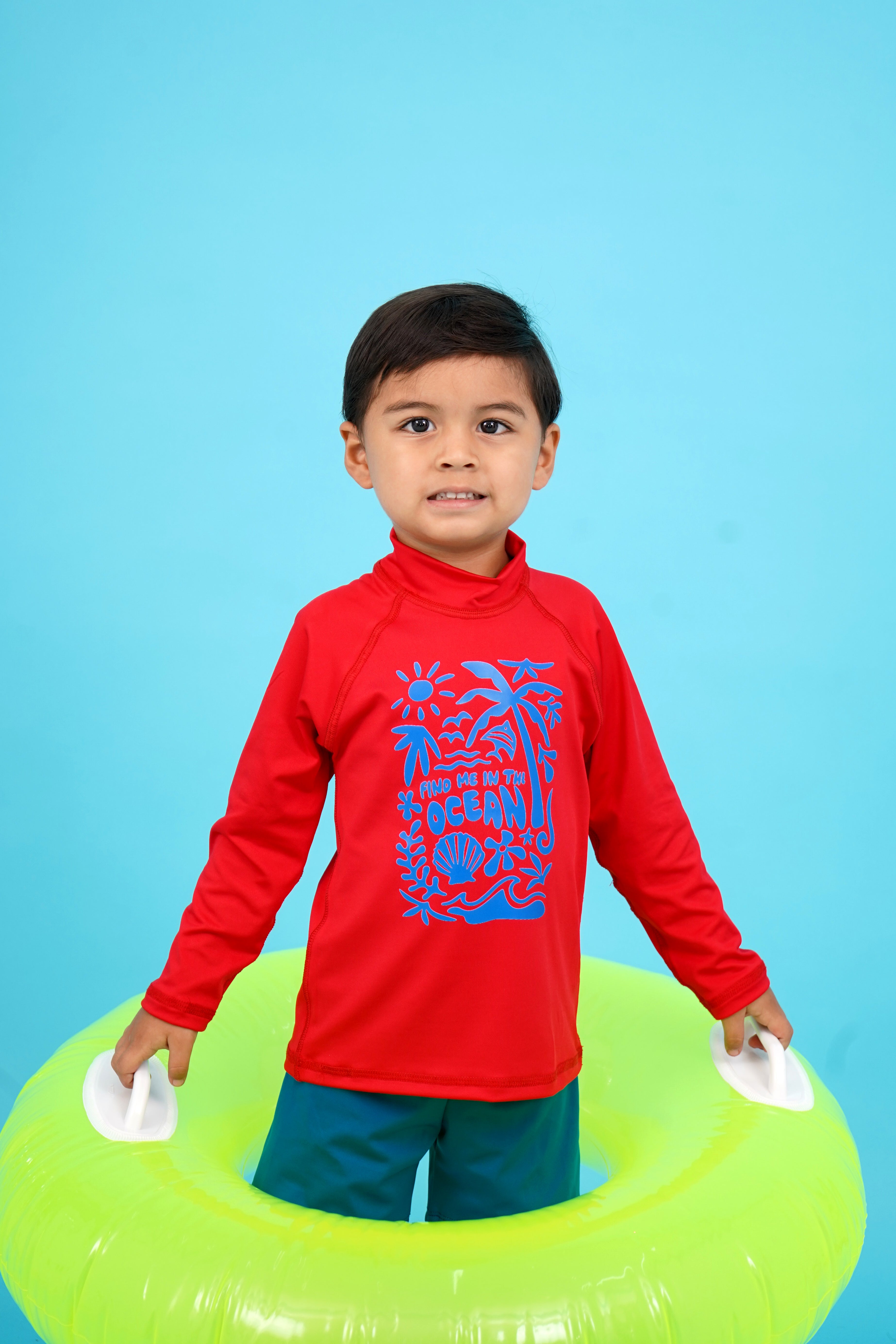 Playera manga larga Niño