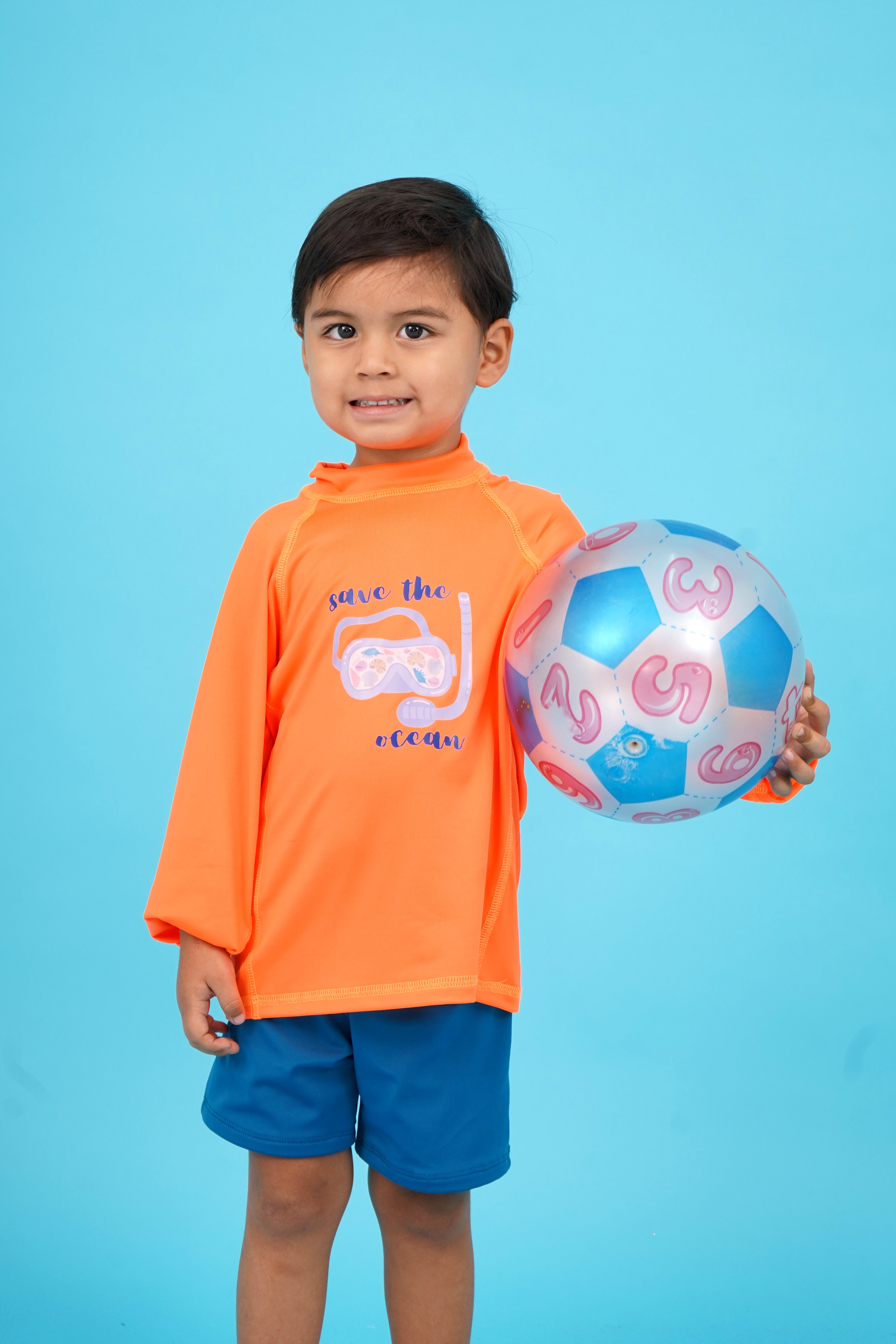 Playera manga larga Niño