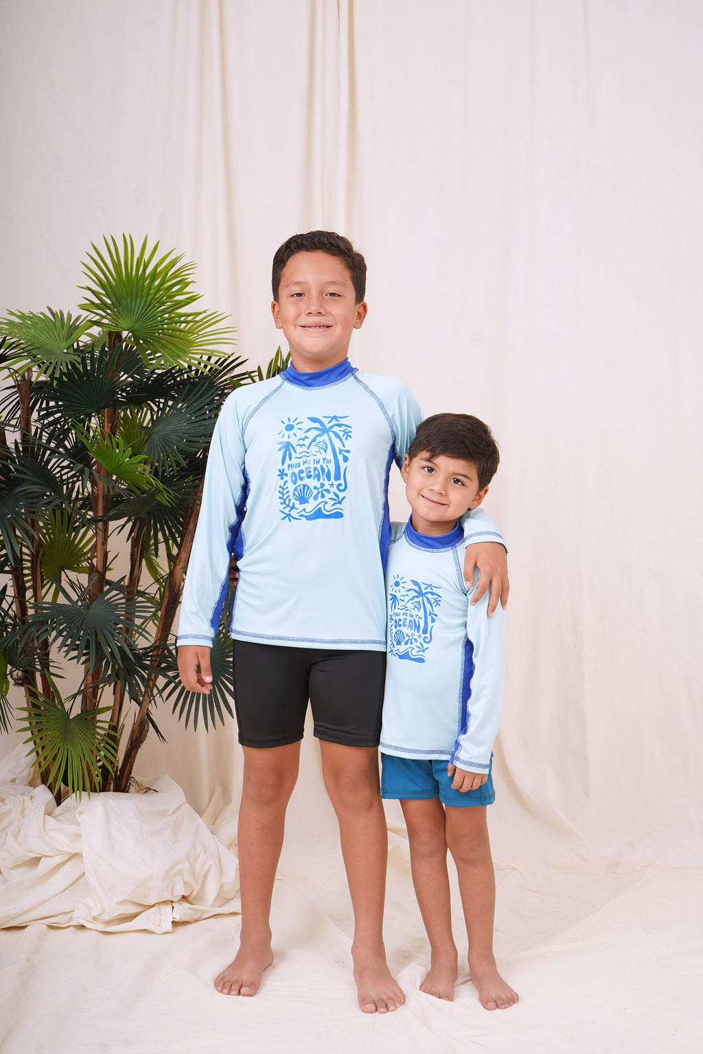 Playera manga larga Niño