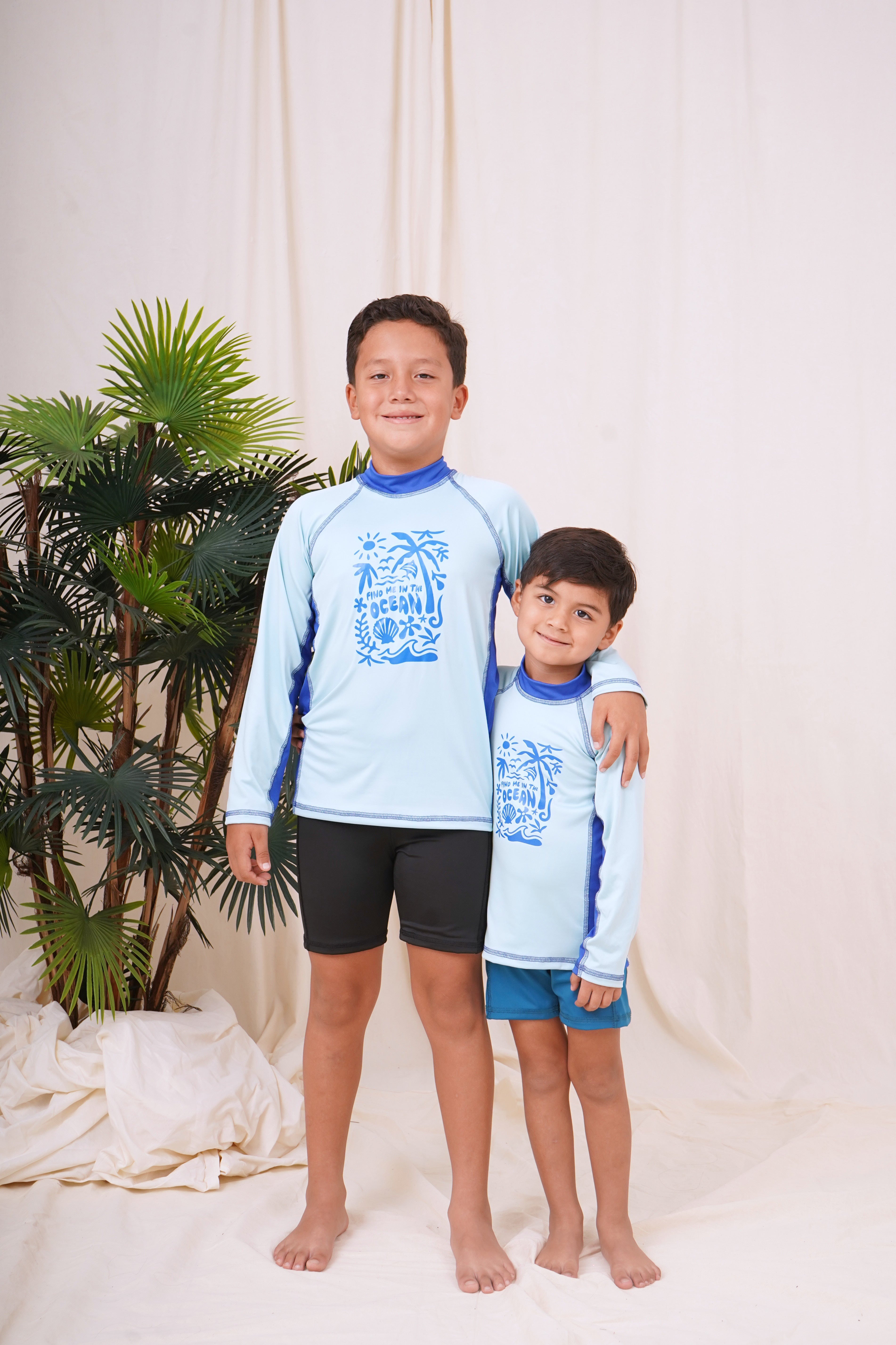 Playera manga larga Niño